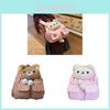 Rilakkuma Nylon Backpack With Padded Straps For Casual Daily Use