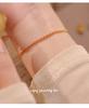 Cui Yan S925 Sterling Silver Korean-Style Zodiac Red Rope Bracelet for Women - Light Luxury, Simple Design, Hot-Selling Hand Jewelry.