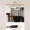 304 Nonrust Steel Espressos Measuring Cup with Wood Handle for Comfortable Grip and Accurate Liquid Measurement