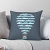 Weather Balloon Square Pillowcase Polyester Linen Velvet Creative Zip Decorative Throw Pillow Case Home Cushion Cover