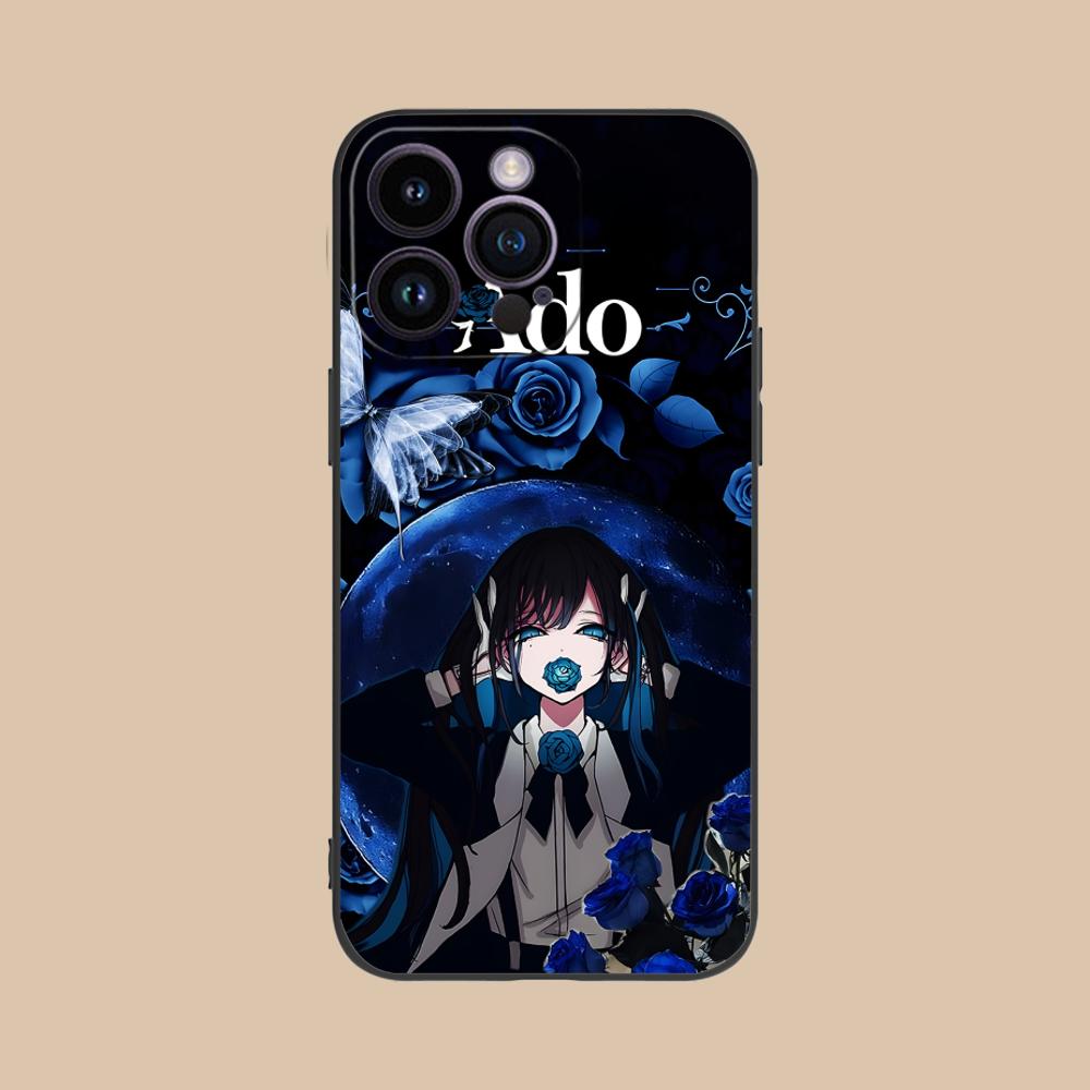 Ado Rose Mobile Phone Case for iPhone 17 16 15 14 13 12 11 X XR XS 8 7 Pro Max Plus Mini Colour Protective Luxury Pretty
