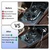 Carbon Fiber Interior Accessory for the Central Control Gear Panel Decoration Frame of the Car for Alfa Romeo Giulia/Stelvio