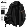 JEEP Men's Retro Corduroy Long Sleeve Shirt
