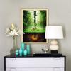 Full Round Diamond Painting Full Display Landscape 5D DIY Diamond Embroidery Guitar Cross Stitch