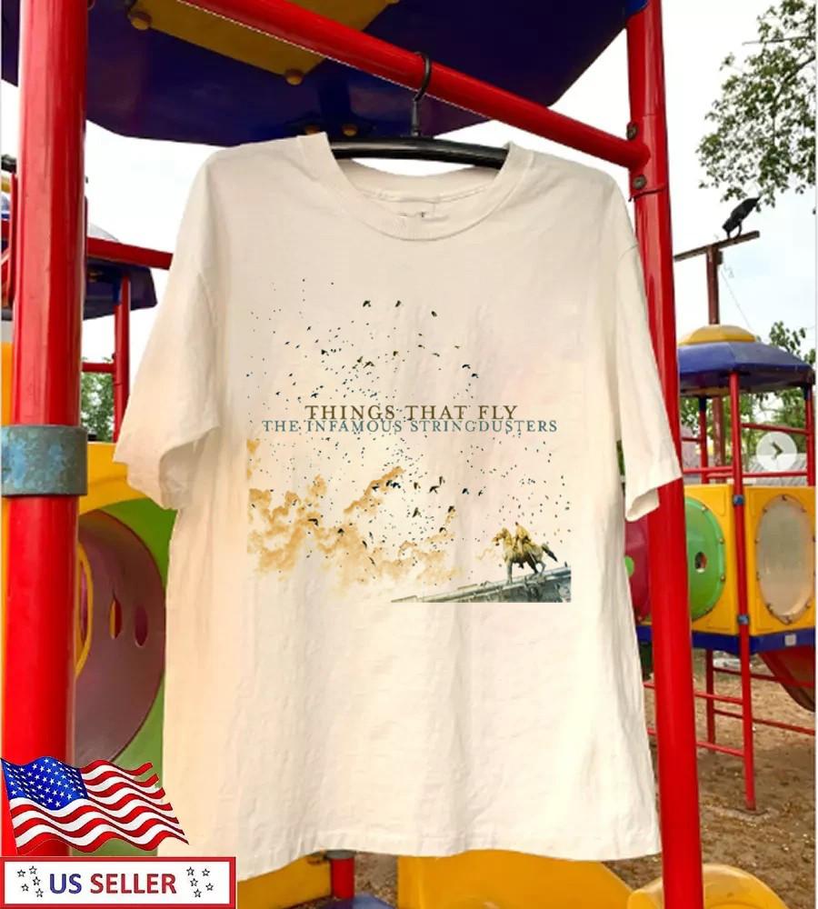 The Infamous Stringdusters - Things That Fly White Shirt S-5XL CS423 XXL