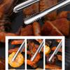 304 Stainless Steel Barbecue Clip Grill Tongs Meat Cooking Utensils BBQ Baking Silver Kitchen Accessories Camping Supplies 1PC