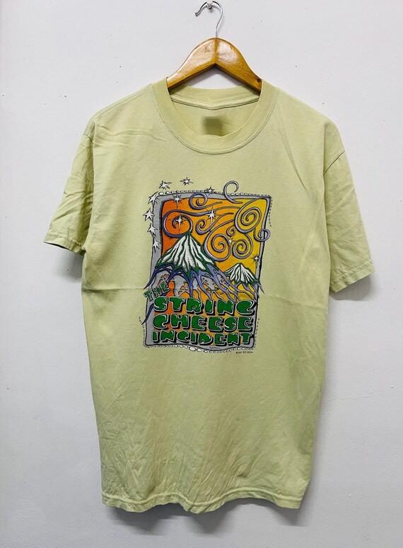 Vintage Y2K The String Cheese Incident 2001 T-Shirt Unisex NZ046 FREE SHIPPING L