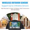 Wireless Weather Station Indoor Outdoor Color Screen Weather Forecast Station with Outdoor Sensor