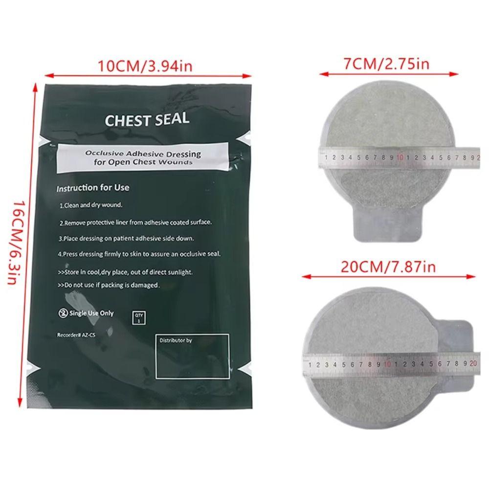 Advanced Adhesive Trauma Sticker Patch Occlusive Adhesive Outdoor Chest Seal  Survival