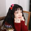 Sequin Christmas Hat Hairpin Merry Christmas Decor Children Christmas Hair Clip Cute   Children's