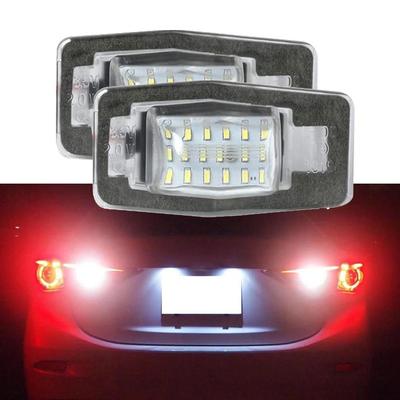 Luces LED para matrícula de coche, lámparas LED para Mazda Miata MX5 Protege Protege5 MPV Tribute Ford Escape Mercury Mariner