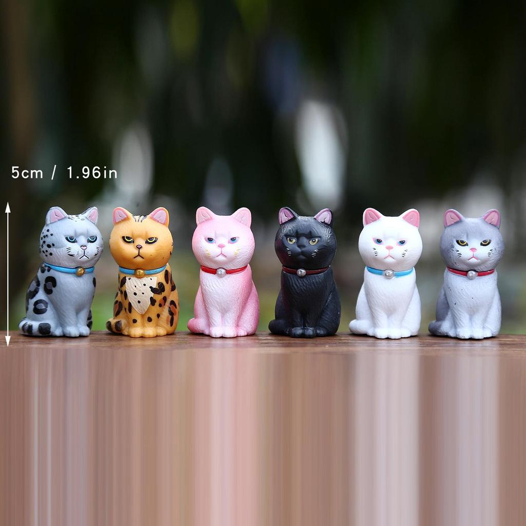 Trendy Anime Cat Blind Box: Creative Sitting Pose Kitten for Student Gifts and Events