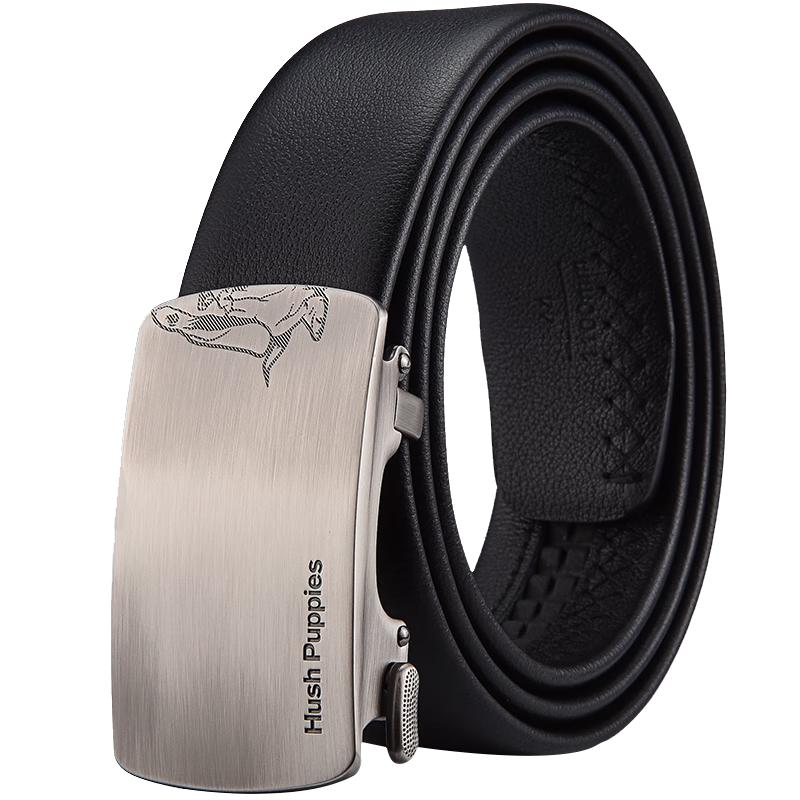 

Hush Puppies Men s Automatic Buckle Leather Belt 120cm