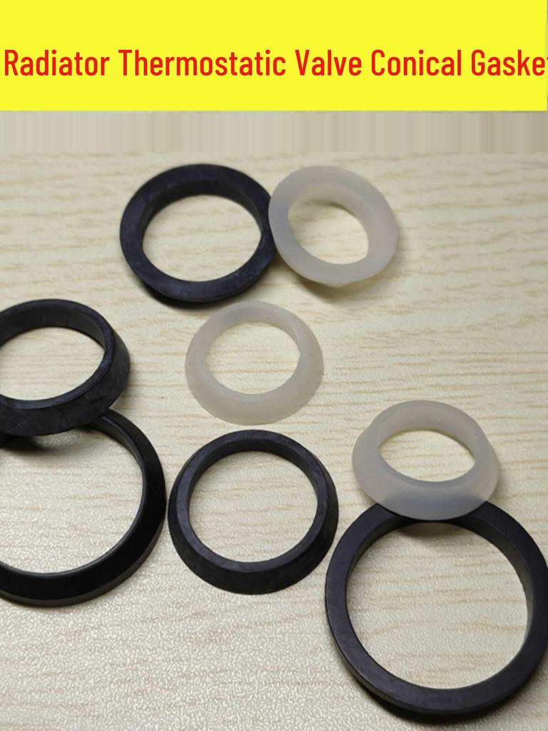 Northern Radiator Thermostatic Valve Conical Silicone O-ring and Rubber Gasket Set
