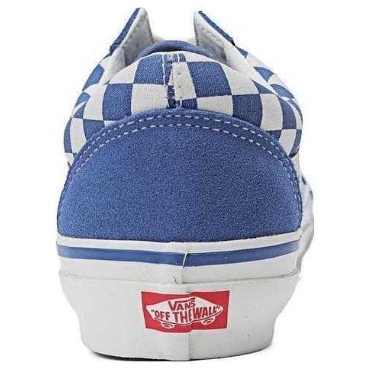 Vans Unisex Old Skool 36 Checkerboard Medium Blue VN000CT9MBL