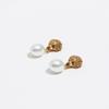 BIMBA Y LOLA [25FW] BIMBA Y LOLA Gold Eagle Pearl Earrings B256AIW017IVF