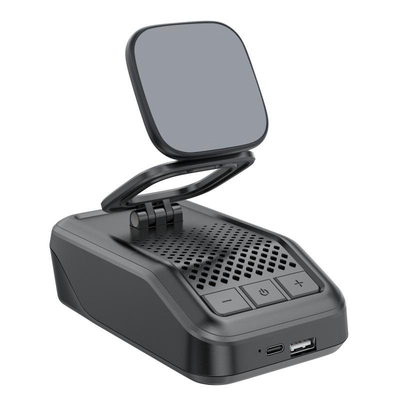 

1Pc Magnetic Bluetooth Mini Speaker with Charging and Music Playback - Foldable Speaker чёрный