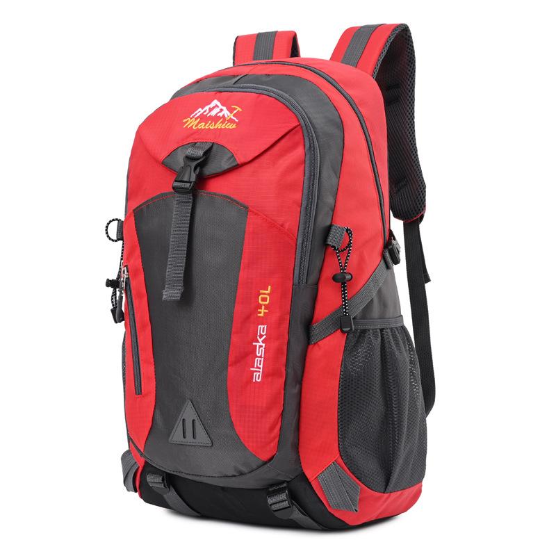 USB Rechargeable Backpack Casual Sports School Bag for Men and Women Lightweight Outdoor Hiking Bag Large Capacity Travel Bag