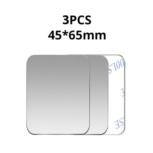 Magnetisk Metallplate For Biltelefonholder Universell Jernplate Disk Klistremerke Feste Mobiltelefon Magnetstativ For IPhone