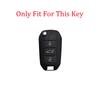 For Peugeot 208 2008 301 308 3008 RCZ 508 408 307 Case For Citroen C3 C4 Berlingo New Zinc Alloy Flip Folding Key Fob Cover