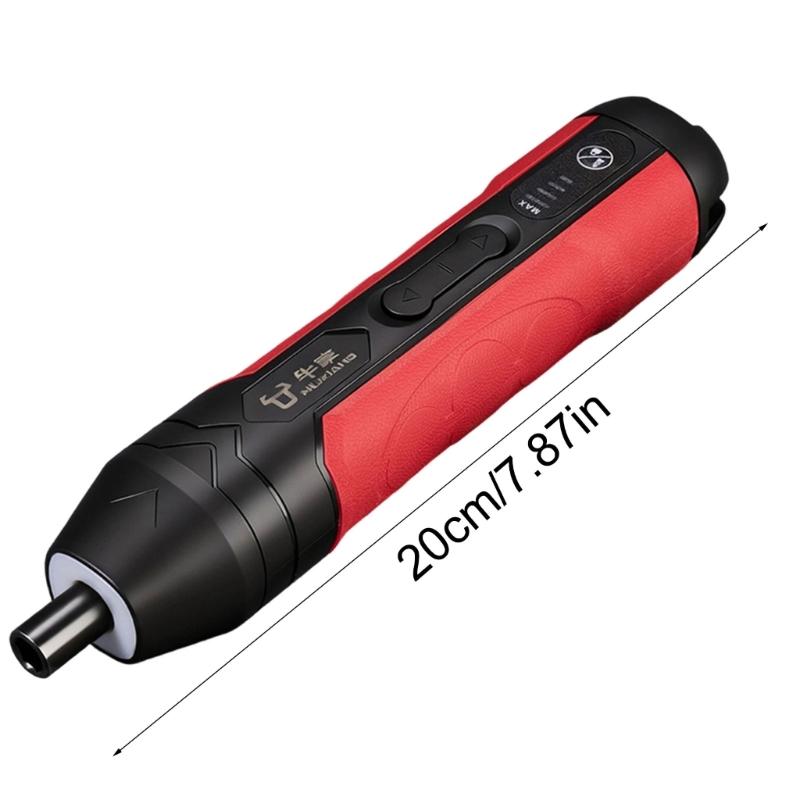 Industrial Cordless Screwdriver With Precisions Torques Adjustment Magnetic Tip Enhanced Control Repair Tool