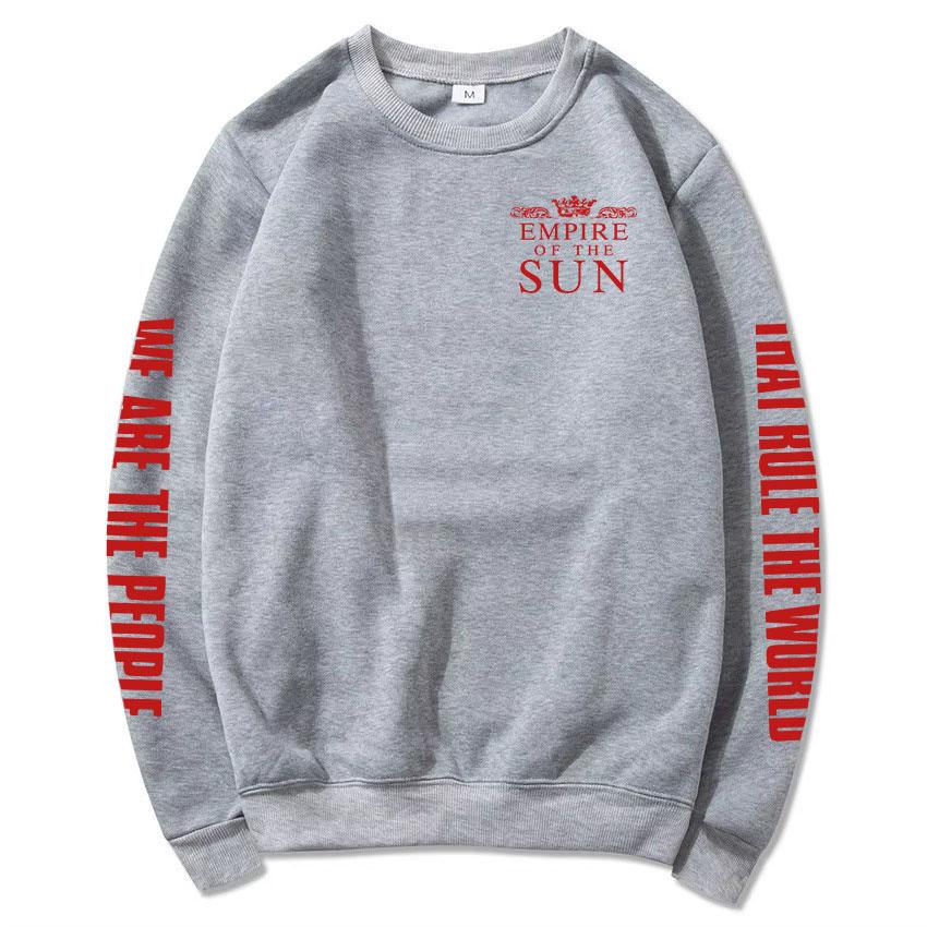 We Are The People Black Long Sleeve Sweatshirt Empire of The Sun Graphic Hoodies Long Sleeve Unisex Clothing