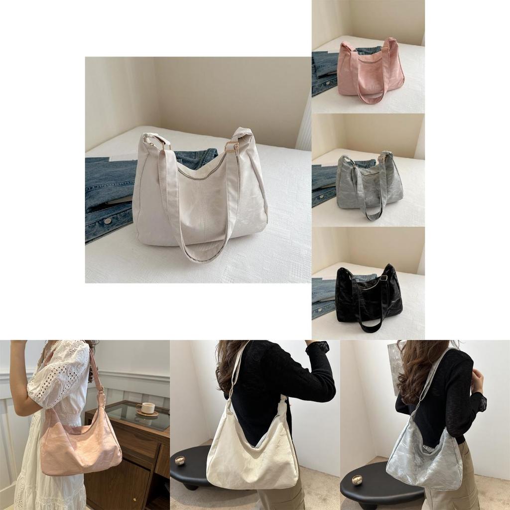 Chic Minimalist Shoulder Bag For Women And Men In Solid Colors Ideal For Daily Use