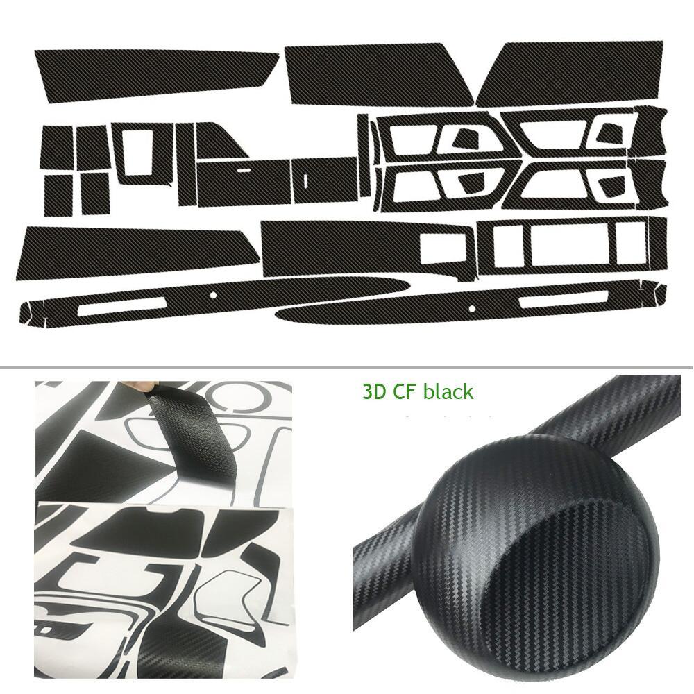 For Jaguar XF X250 2008-2015 Interior Central Control Panel Door Handle 5D Carbon Fiber Stickers Decals Car Styling Accessorie