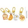 Fashionable Key Holder Pendant Charm Bag Pendant Gift for Culinary Lovers