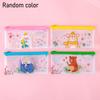 Clear Mesh Pencil Case with Zipper Large Capacity Transparent Stationery Bag for Students Exam Compliant Portable Multi-Purpose Makeup Travel