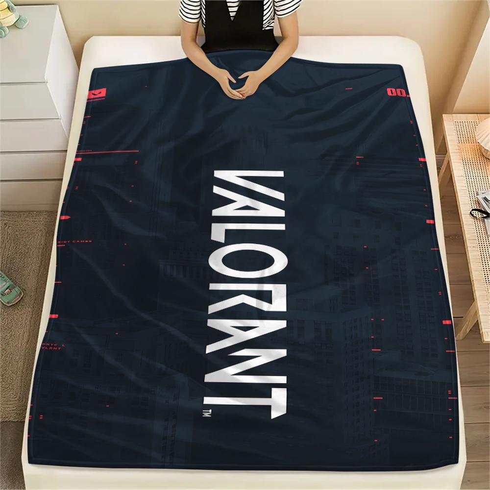 VALORANT Print Flannel Blanket,High Quality Comfortable for All Seasons,Home Decor,Warmth and Comfort,Perfect for Christmas Gifts