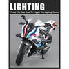1/9 BMW RR1000 Motorräder Legierung Druckguss Spielzeug Autos Modelle Miniatur Motorrad Spielzeug Kinder Festival Geschenke Legierung Motorradmodell