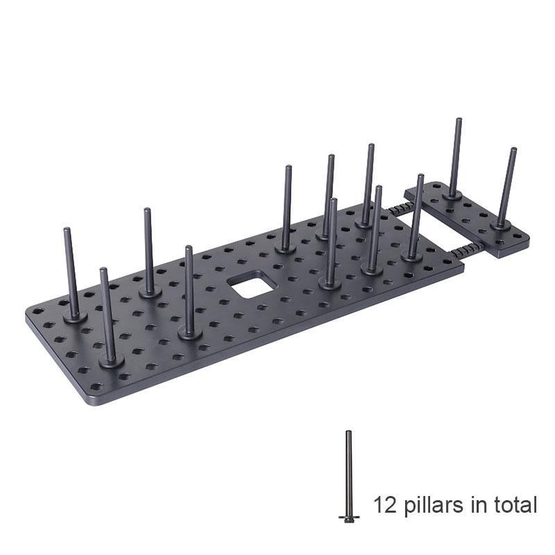 

Органайзер для кухонного ящика, Сушилка для посуды, Съемный пластиковый держатель, Подставка-сушилка для посуды в раковину, Кухонные принадлежности M светло-серый