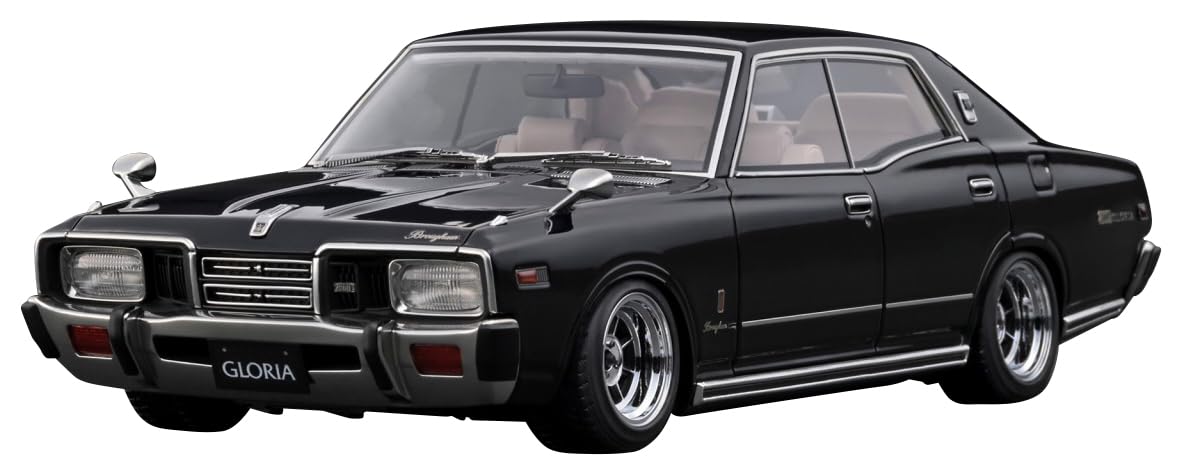 

ignition model Nissan Gloria Brougham Black finished product IG3555 1/18 (330)