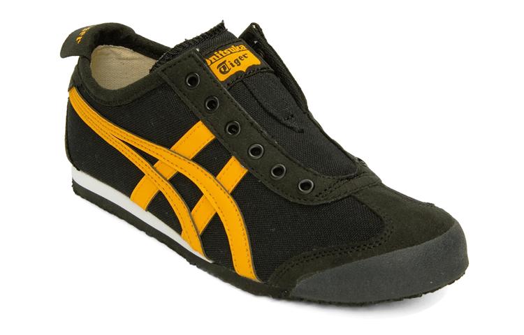 ONITSUKA TIGER Mexico 66 Slip On Schwarz Tiger Gelb 1183A360-001