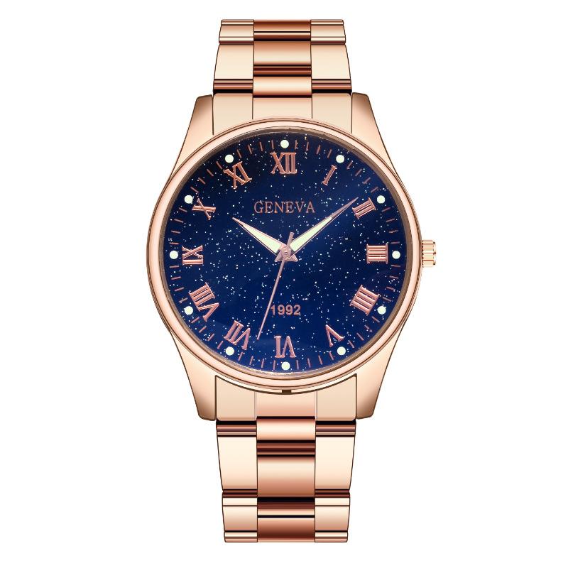 Supply Three-Eye Pointer Business Steel Belt Business Men S Watch Luminous Roman Men S Watch