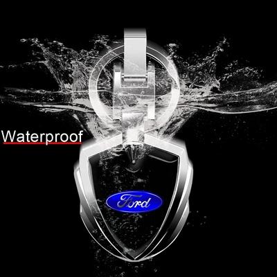 Nuovo adesivo per auto 2026 2025 Caldo Per Ford Nuovo portachiavi con logo in metallo di lusso Portachiavi per auto Per Ford Focus 2 MK2 3 4 MK3 MK4 ST Mondeo Fes