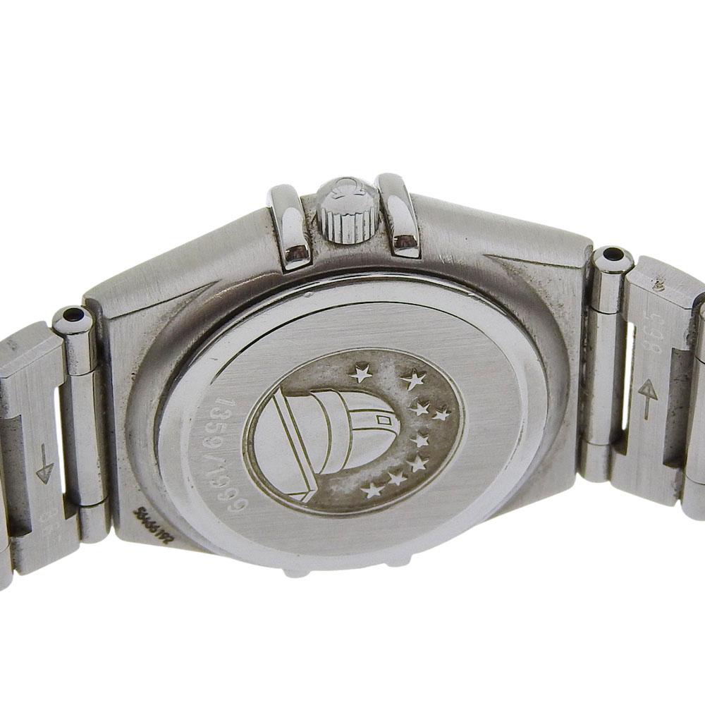 Omega Constellation Mini Watches 1563.86 Limited To 1999 Pieces Cal.1456 blueDial Stainless Steel Quartz Analog Display Women Used