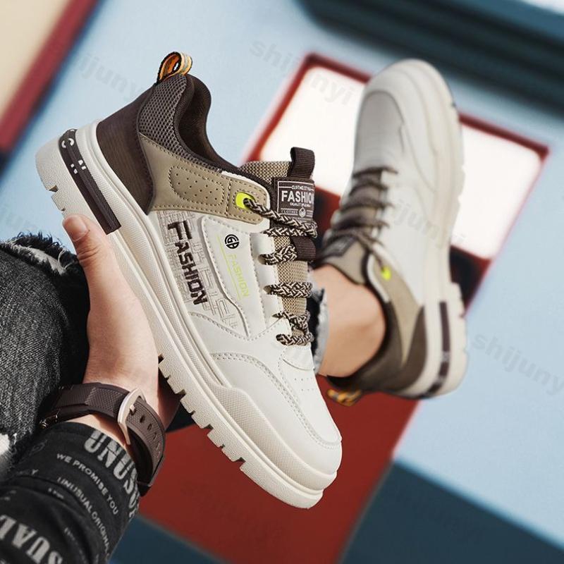 Herren-Arbeitsschuhe 2026 Neue Herbst-Wasserdicht Rutschfest Höhenverstellbar Freizeit-Schuhe Bequem Mode Vintage Outdoor-Sneaker