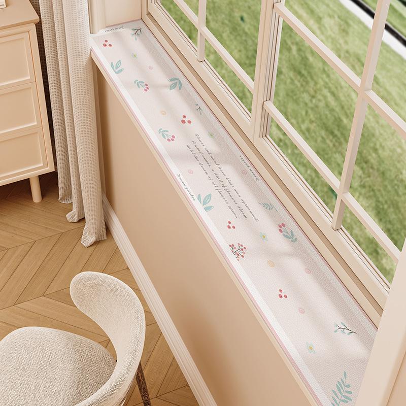 Bardzo Wąska Podkładka na Parapet Wodoodporna Podkładka Ochronna Przed Kurzem Podkładka Ochronna Ochrona Przed Słońcem Miękka Bez Diatomowa Zmywalna Podkładka na Parapet