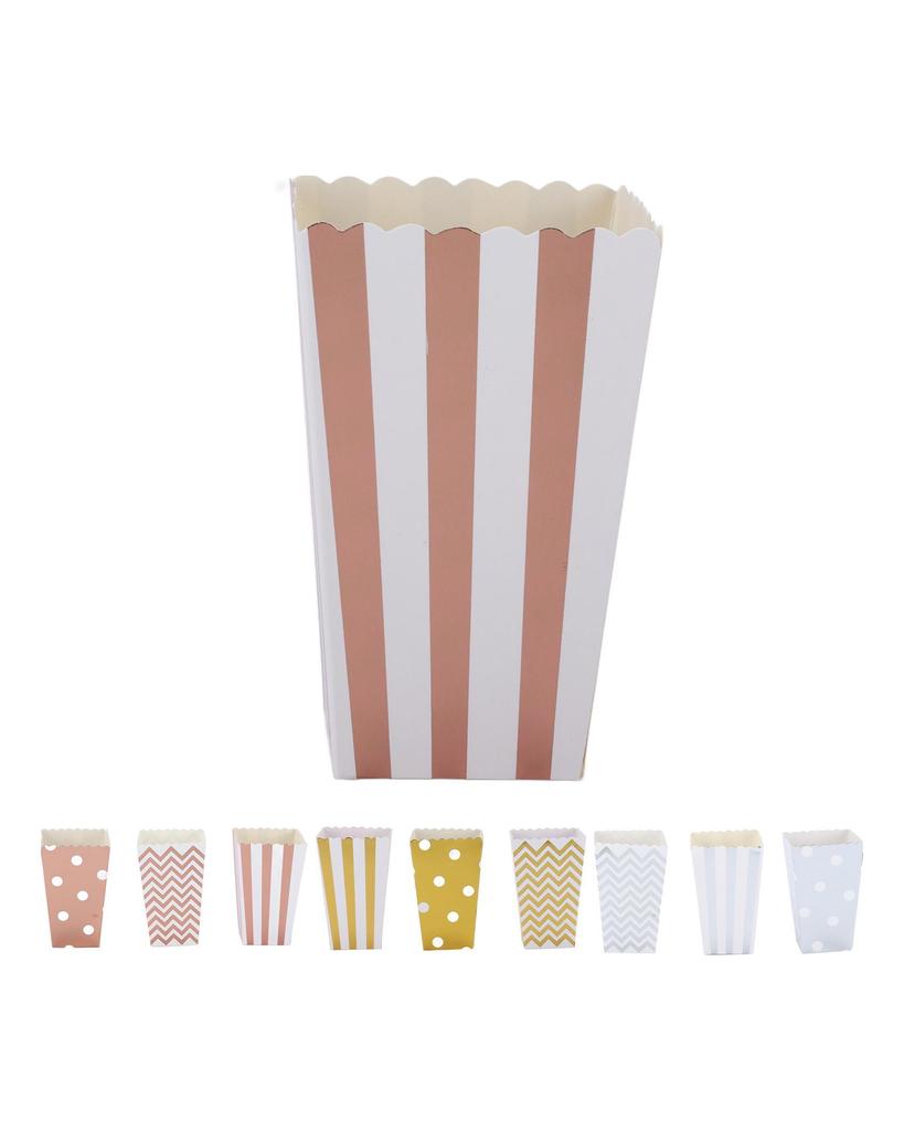 36KS Krabičky na popcorn Papírové Velkokapacitní Horní otevírání Lehké Přenosné Kelímky na popcorn