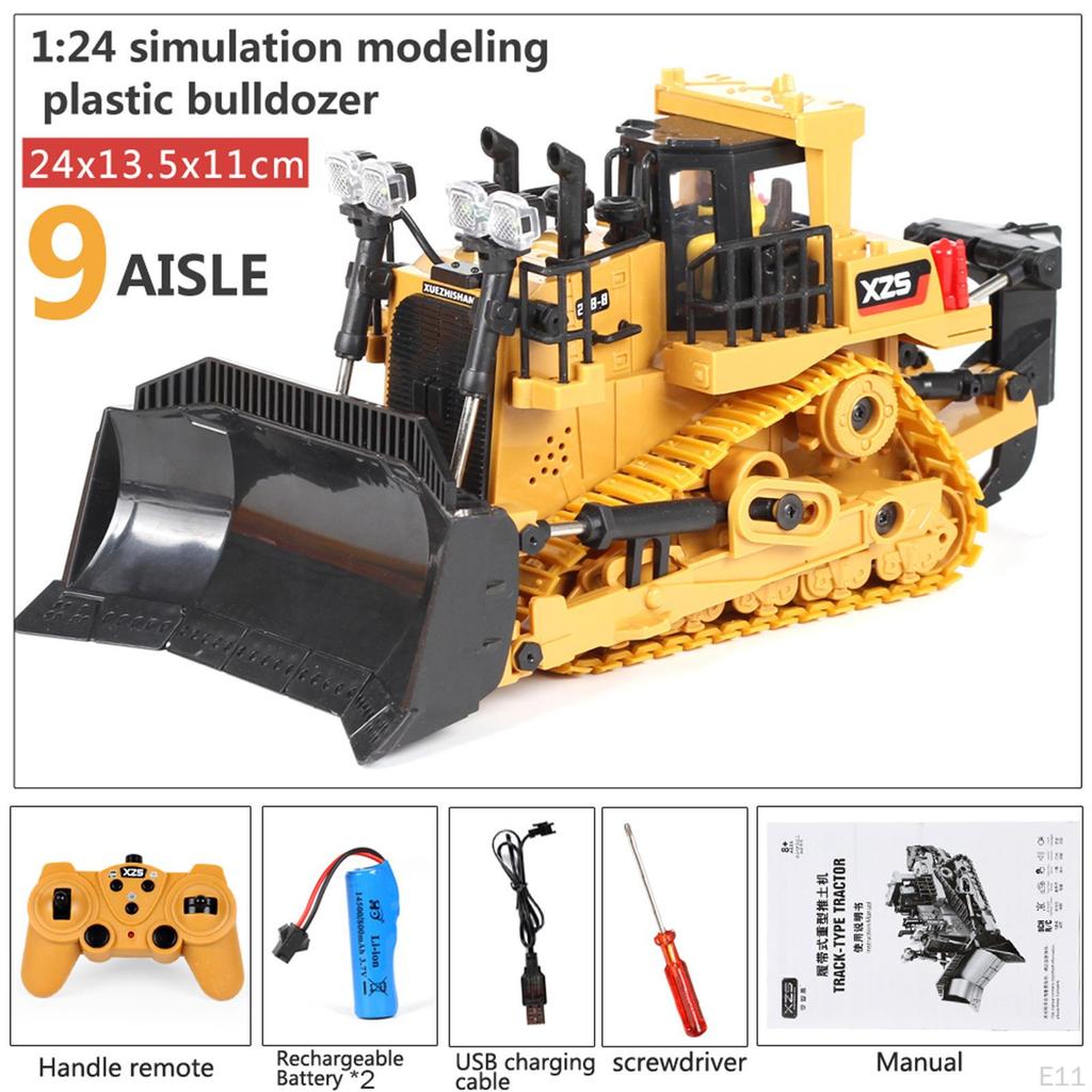 Cheap & Dump Truck Toy for Kids Moveable Claw Remote Control Bulldozer