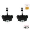 EDP1076-1 2 Pieces Rear Left AND Right Door Hinge Brake Stop Check Strap Limiter Protection Lever Arm for BMW X5 E53 1999-2006 5122840256