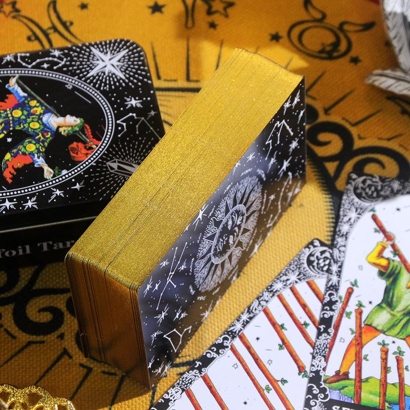 Cartoon Iron Box Tarot Cards Game: Special Edition