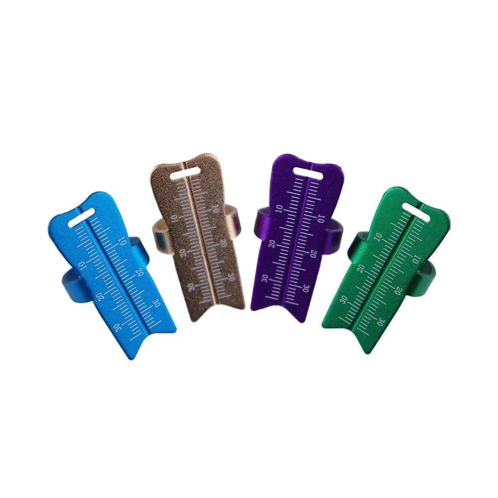 20Pcs Dental Endodontic Ruler Set | Finger Ring Span Measurement Scale for Precise Root Canal Length Determination