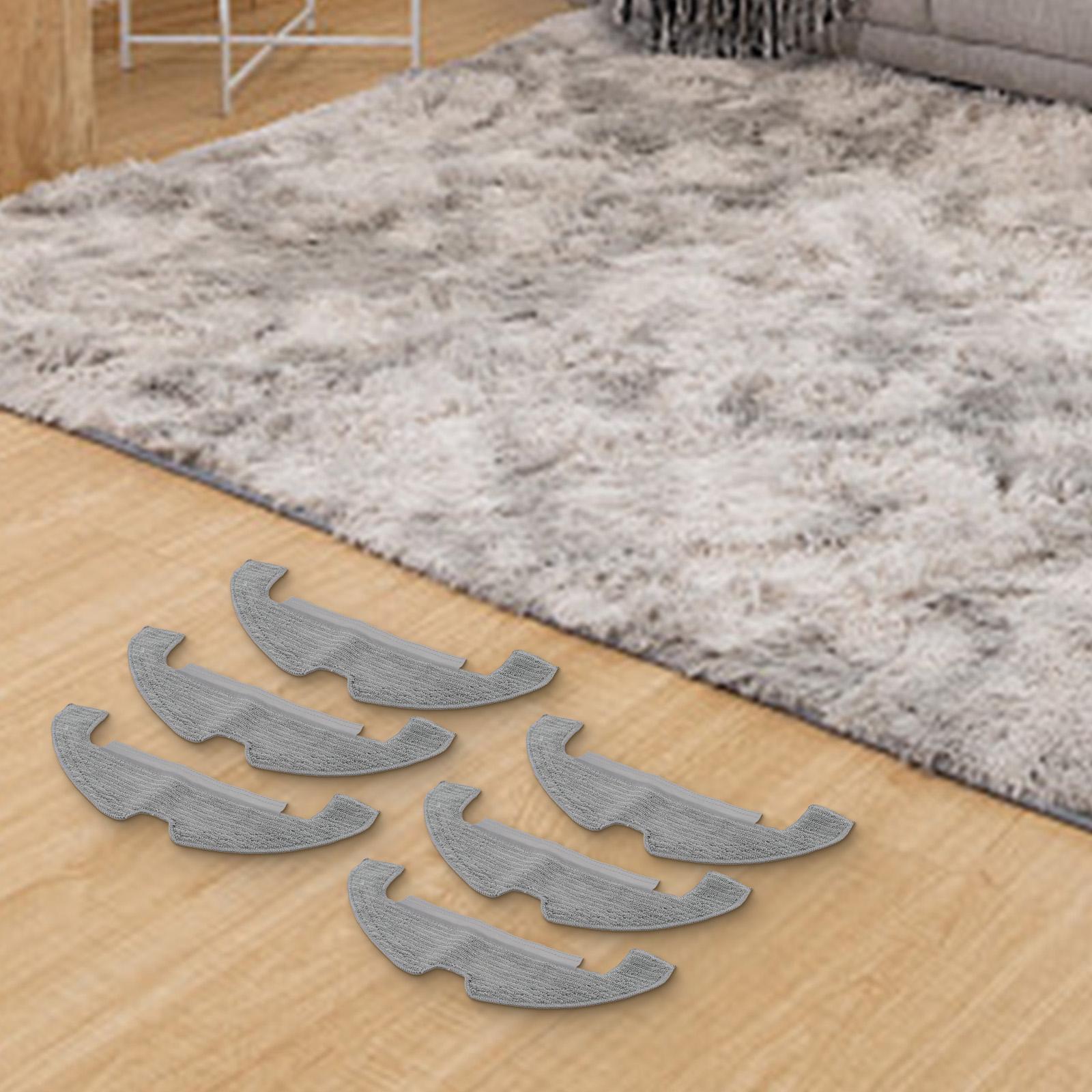 Easy Installation Mop Mop Cloth Kit Convenient Mopping 6 Pack Mop Cloths Compatible With D10 Plus Effortless Mopping China Mainland