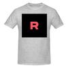 Funny Letter R Team Rocket Logo Unisexs Printed TShirt Unisex T shirtAnime