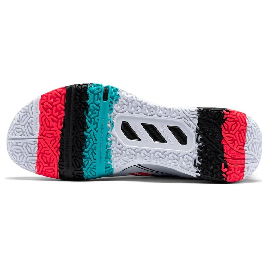 Li Ning Ground Flying 2 Pro Fabric Synthetic Leather Non-Slip Wear-Resistant Breathable Mid-Top Badminton Shoes Unisex Sneaker AYAT003-2