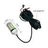Underwater Fishing Light Lightweight Submersible Light Led Fish Attractant Lamp For Saltwater Freshwater Use