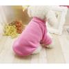 2024 Warm Autumn Dog Coats Solid Soft Fleece Wear Cotton Winter Jackets Sweater Cat Lovely Outdoor Small Pet Product Clothes